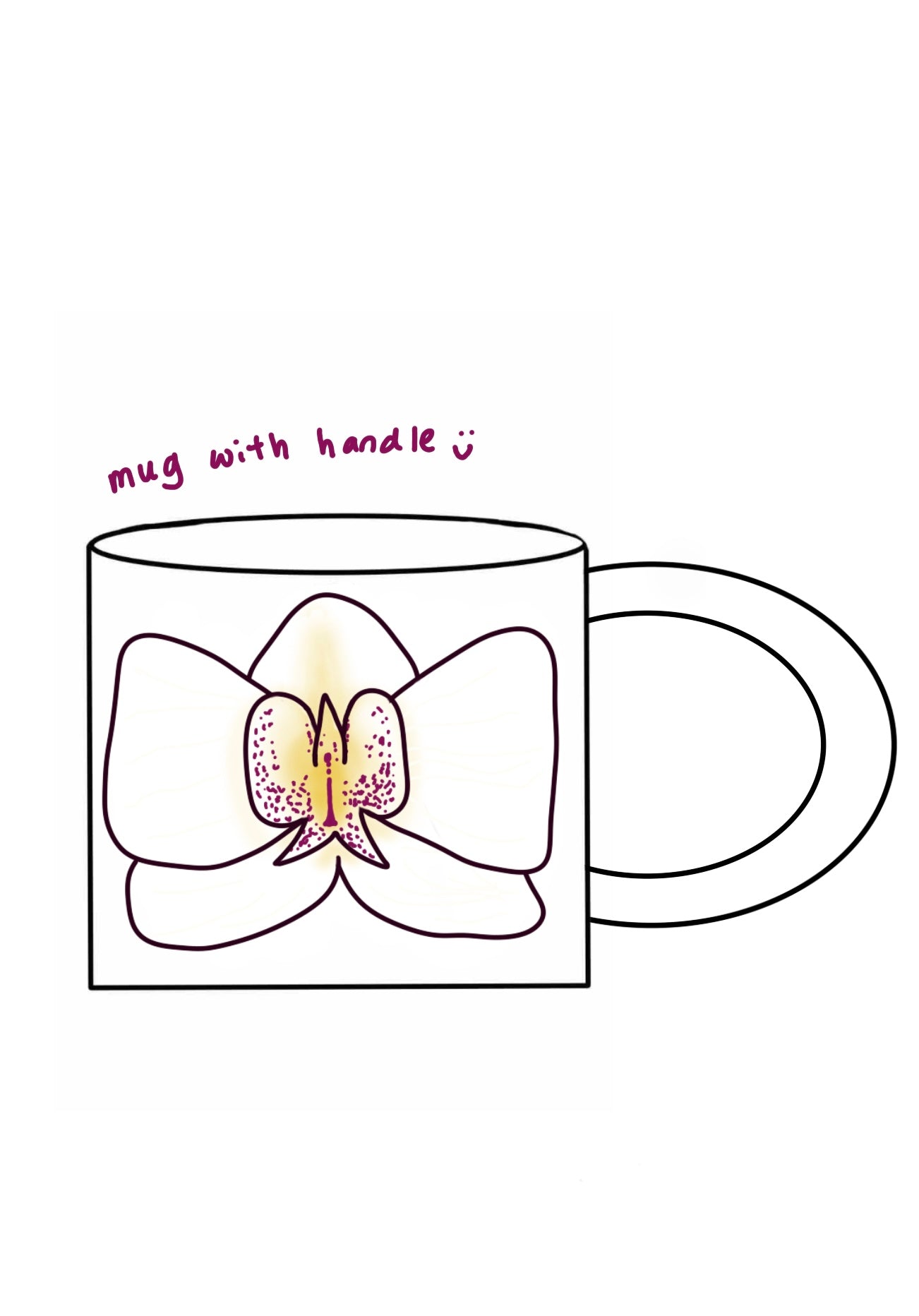 Made-to-order Orchid Cup