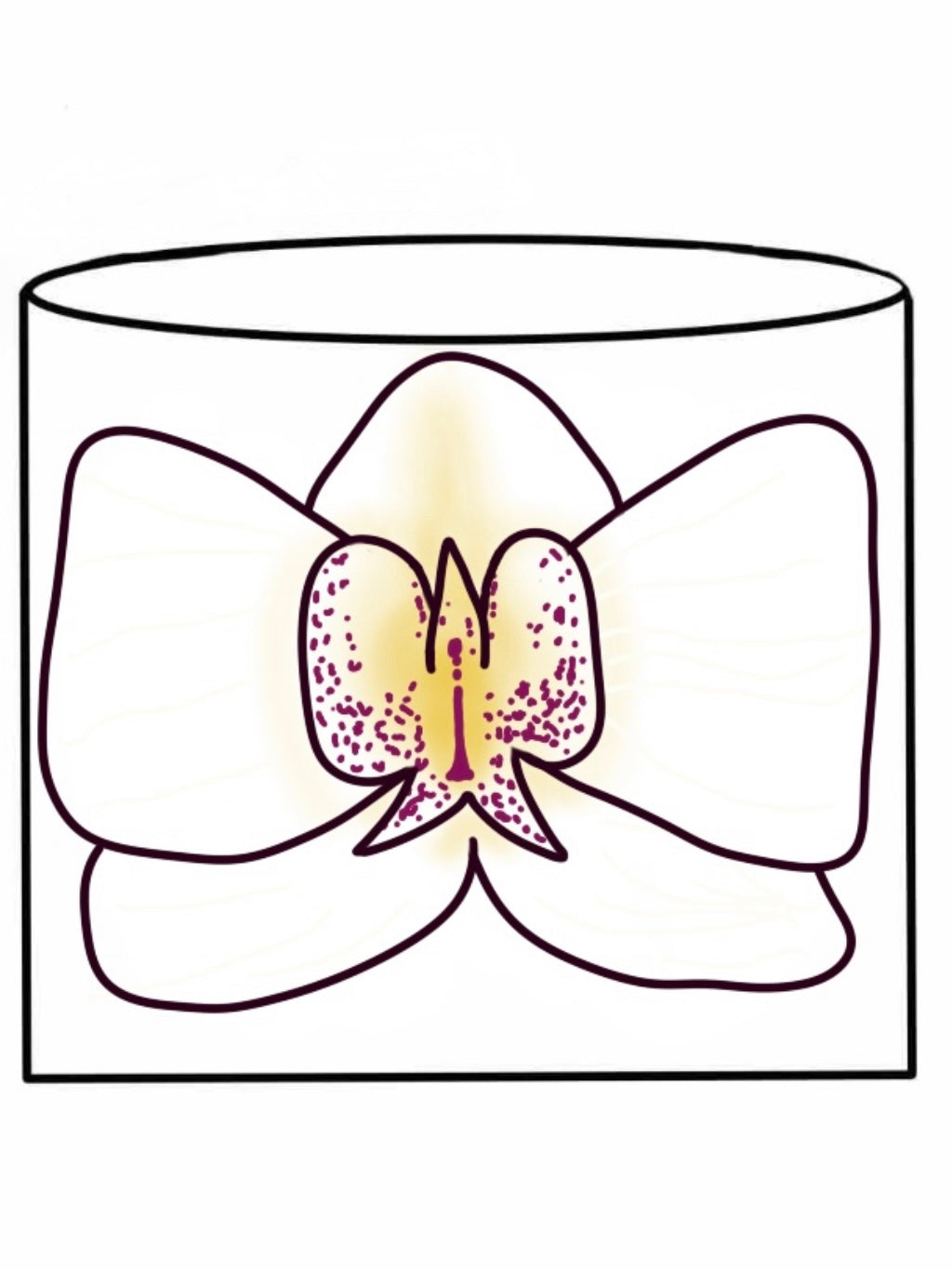 Made-to-order Orchid Cup